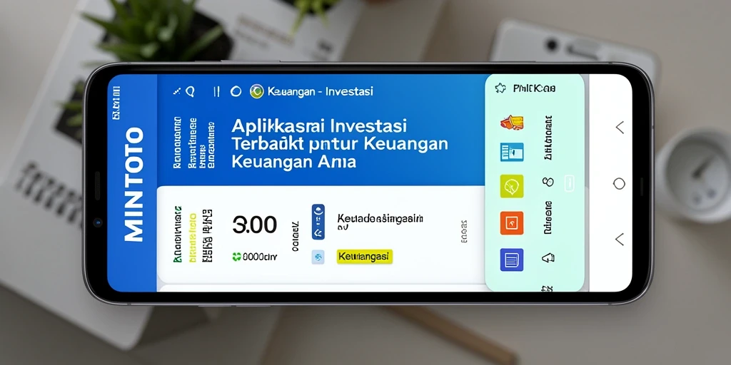 Tampilan antarmuka aplikasi MINTOTO untuk investasi yang user-friendly.