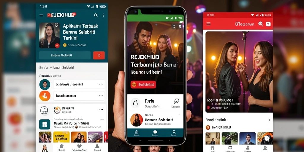 Antarmuka pengguna REJEKIHUB yang menarik dan informatif.