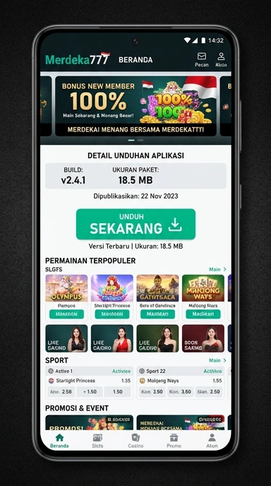 Unduh dan Instal APK merdeka777 untuk Android