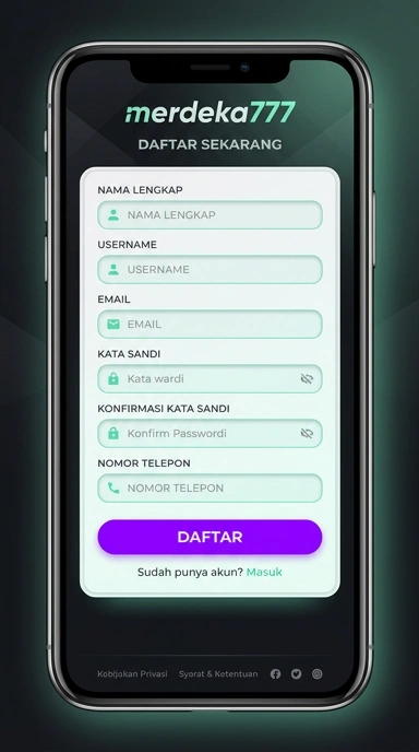 Buat Akun Baru Merdeka777 dengan Mudah