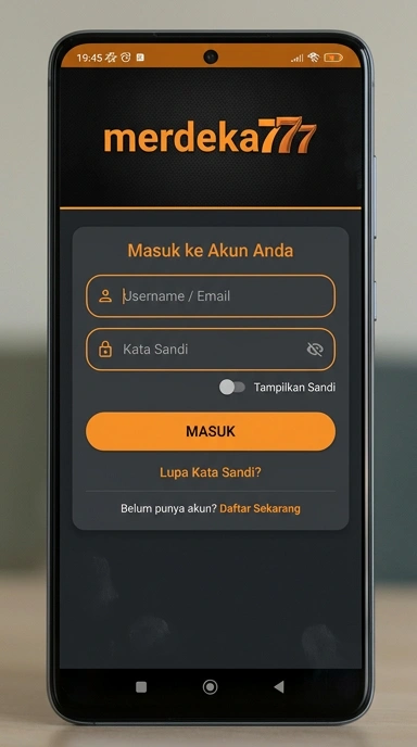 Panduan Masuk Akun Merdeka777 untuk Pengguna Android